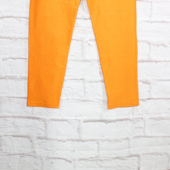 Vintage Russel Athletic Womens Orange Nylon Spandex Pants Size XL - Picture 3 of 9